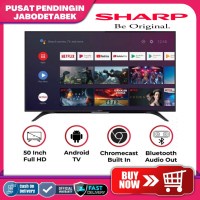 SHARP LED ANDROID TV FHD 50 INCH - 2T-C50BG1I DIGITAL TV PPJ