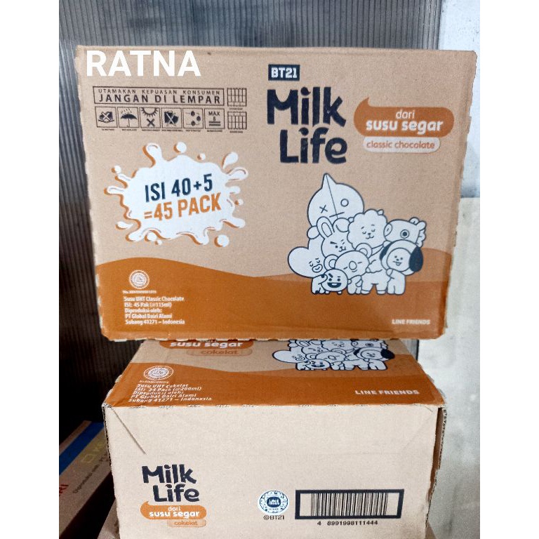 

Langsung Beli SUSU UHT MILK LIFE 115ml CLASSIC COKELAT ( Promo 1 Dus isi 40+5) SUSU SEGAR FQS