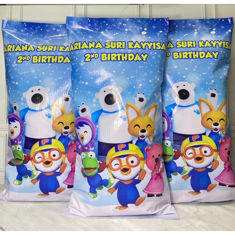

Sale Giant pouch / goodiebag ulang tahun anak 60