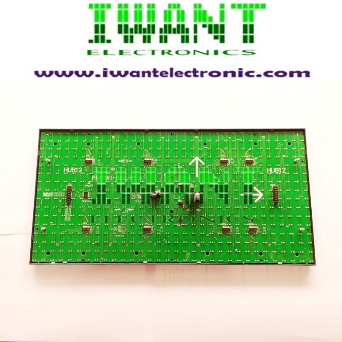 PROMO LED MODUL P10 DIP PUTIH INDOOR RUNNING TEXT P10 INDOOR WHITE TERLARIS