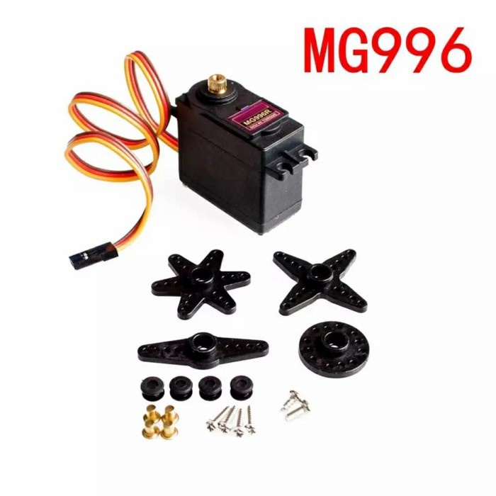 HOT SALE MG996R MOTOR MICRO SERVO MG996 TOWER PRO SERVO 360 FULL METAL GEAR TERBARU