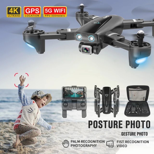Drokam Toys Sky S167 Professional Drone With Camera 4K 5G Gps Wifi 1080P