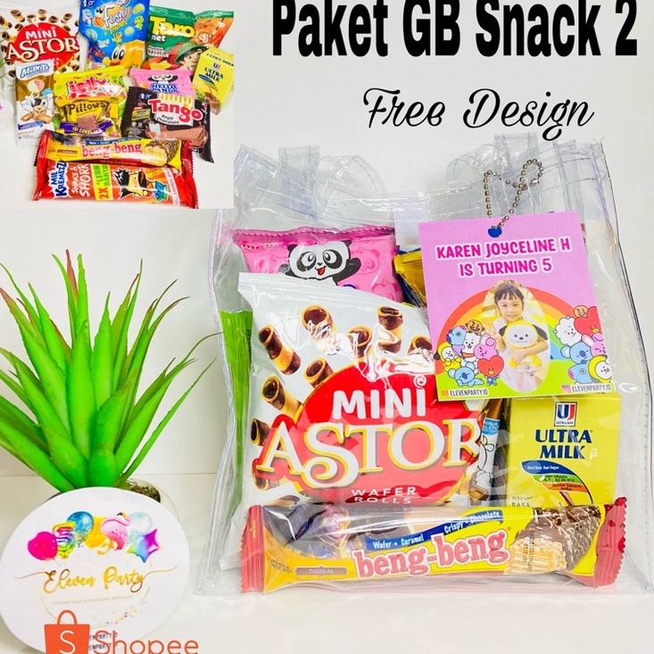 

Murah.. Paket snack ulang tahun anak/goodiebag ulang tahun/souvenir ulang tahun anak 04M
