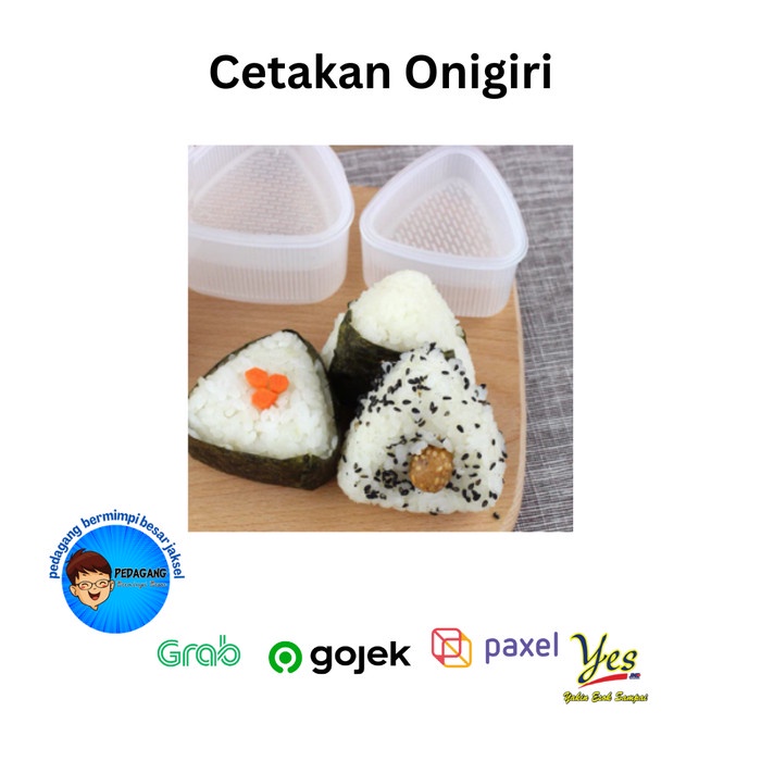 Bestseller Cetakan Onigiri Alat Pembuat Onigiri Onigiri Maker Onigiri Mold