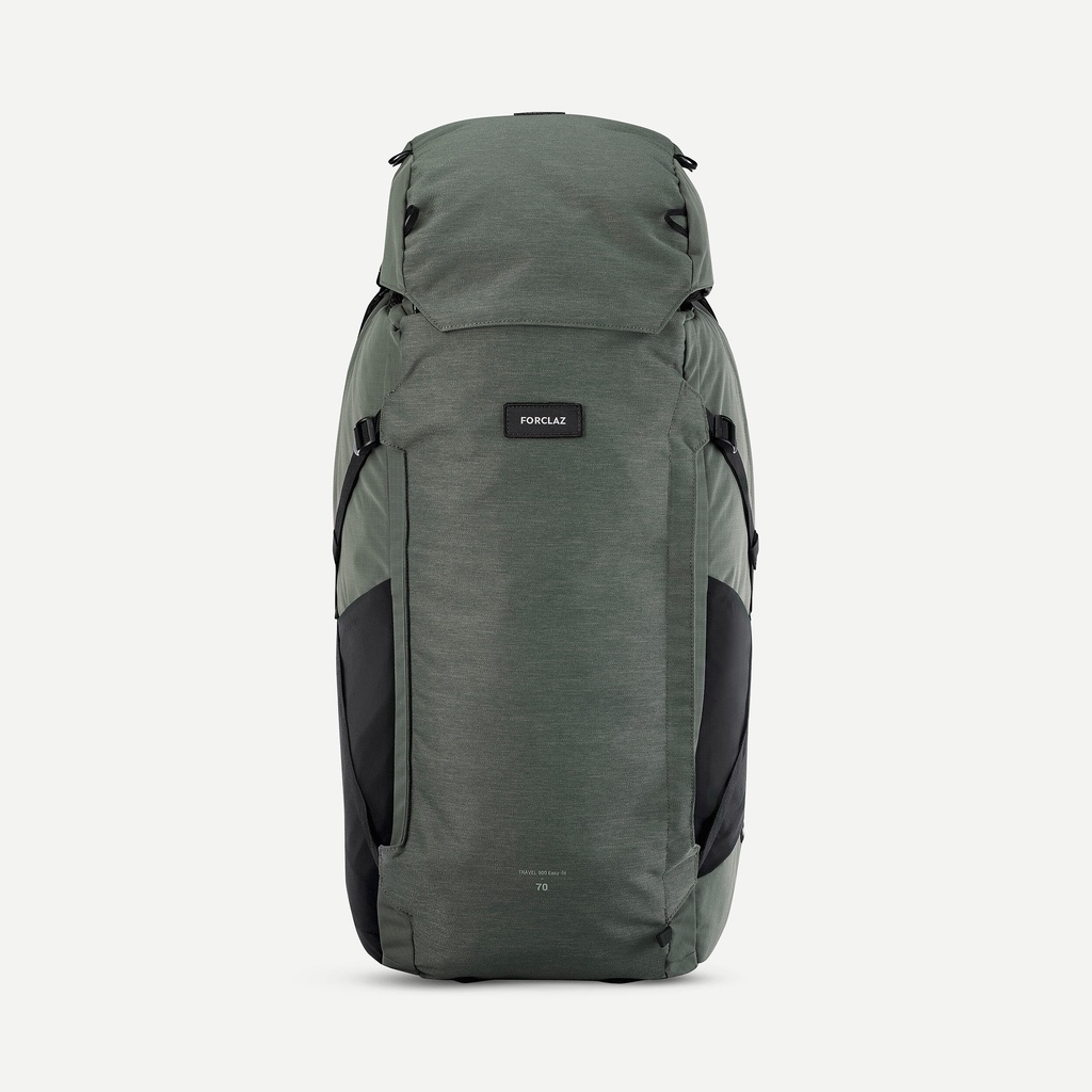 DECATHLON FORCLAZ Ransel Trekking Pria 70 L Travel 900 Dengan Bukaan Koper - 8580014