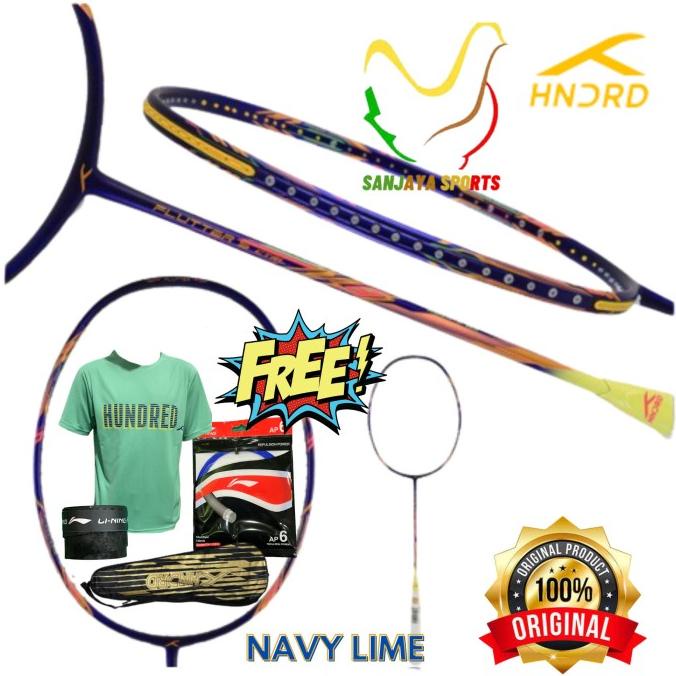 Raket BADMINTON BULUTANGKIS Hundred Flutter S CONTROL ORIGINAL