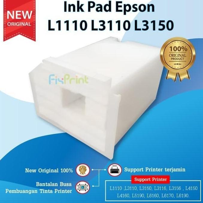:&lt;:&lt;:&lt;:&lt;] Terbaru Ink Pad Epson L1110 L1210 L3110 L3210 Busa Pembuangan Printer