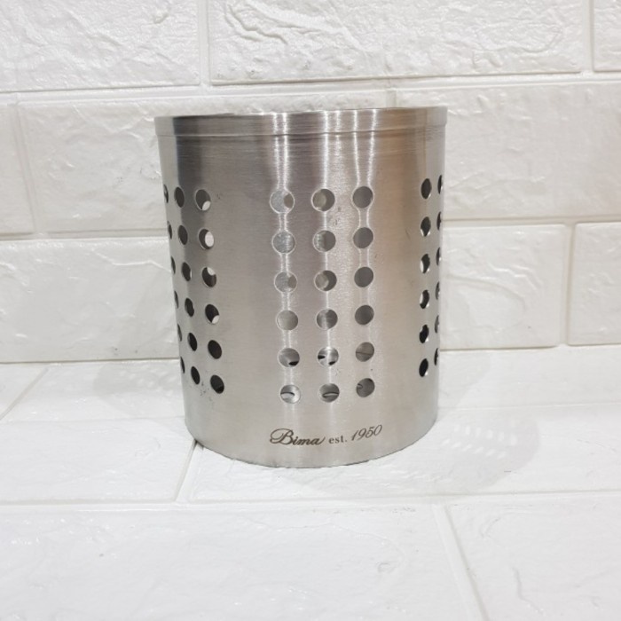 

Tempat sendok / BIMA CUTLERY holder 12x13 sus304 BP0143208 ghe02