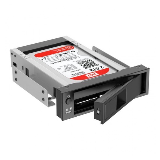 Terlaris Sata Orico 1106Ss 3.5 Sata To 5.25 Sata Stainless Bracket Internal Hdd