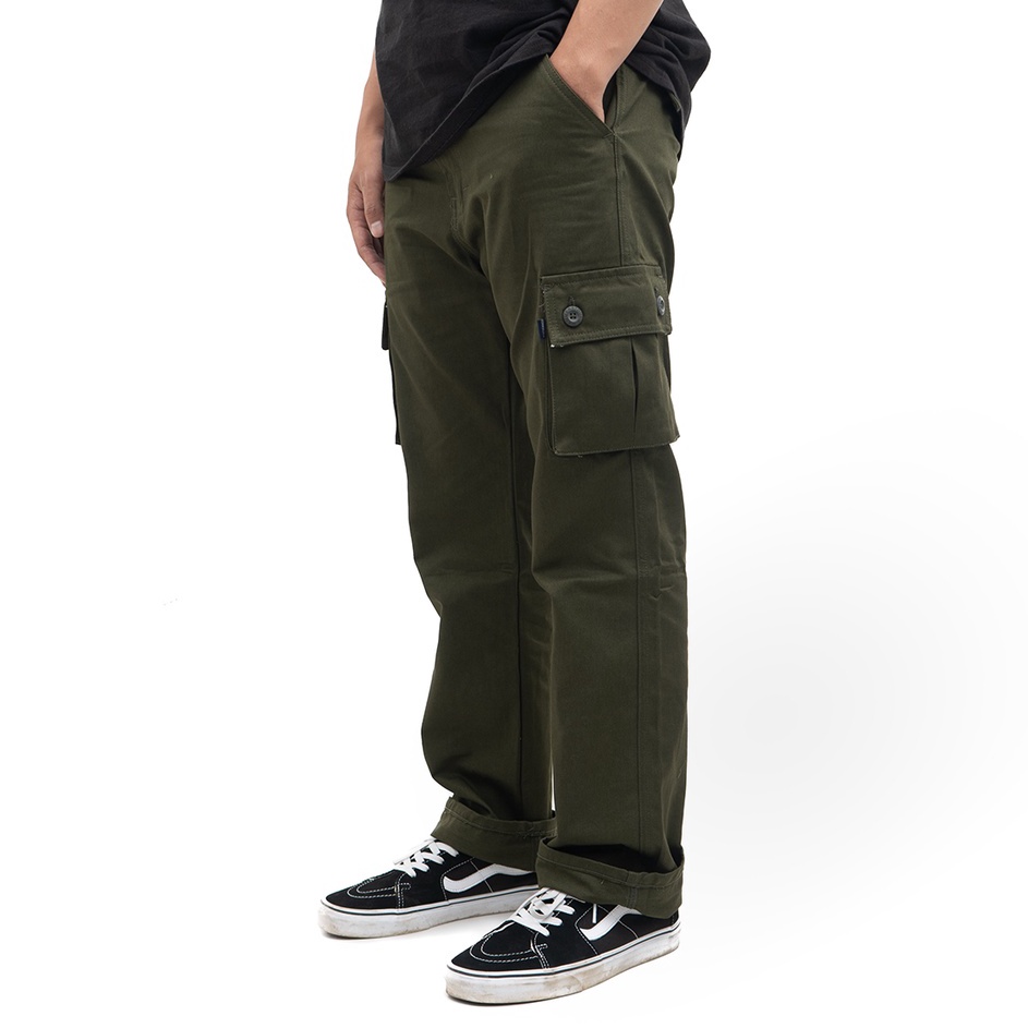(♥C6369]  Hammerstout - Combat Slim Type-2 Olive - Cargo