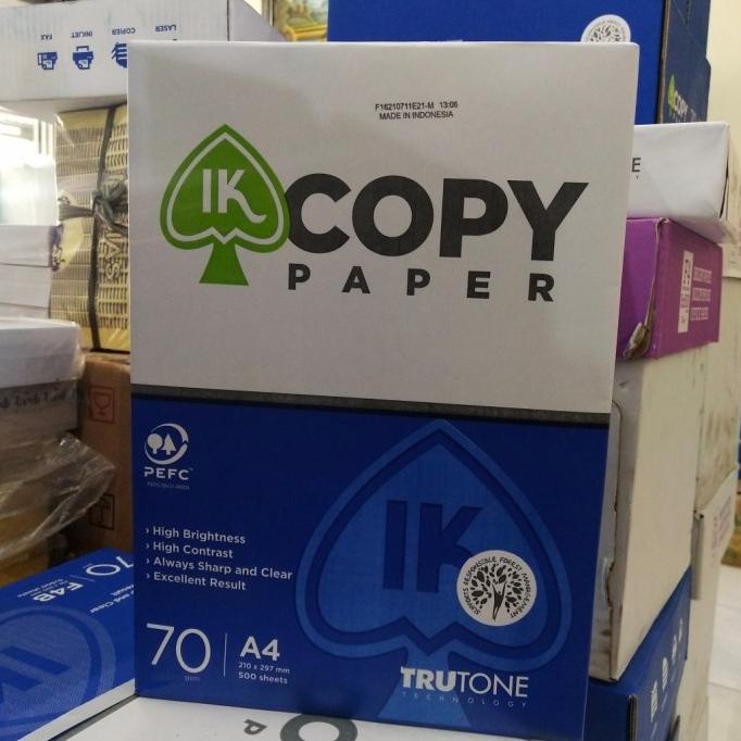 

Kertas HVS A4 70gsm Copy Paper IK