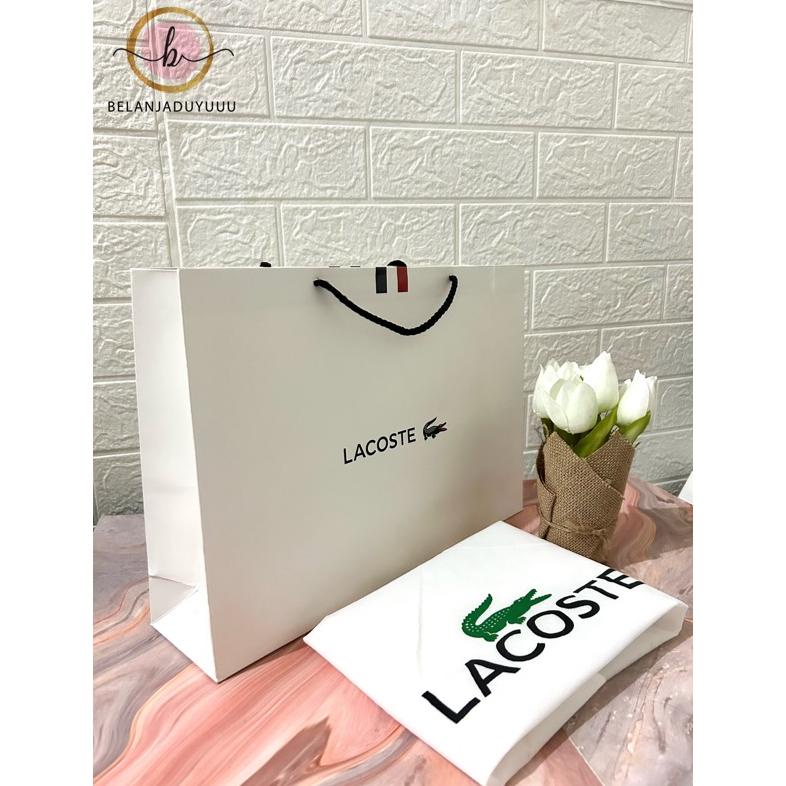 

Terbaru Paper Bag Lacoste Pembungkus Kado ( Ready Stock Jakarta )