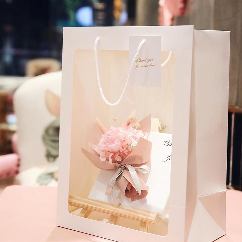 

Terbaru [10 Pcs] Flower Packing Paper Bag / Flower Bags With Handle / Gift Bag Bouquet / Paper Bag Bunga / Tas Tote Buket Bunga / Kantong Tengah Bng