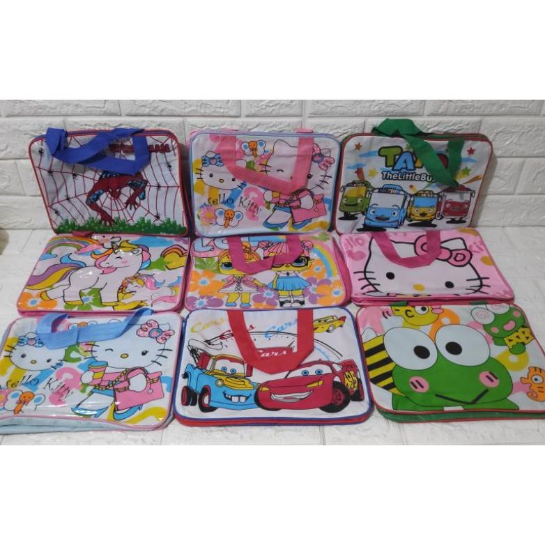 

7.7 Goodie bag /Tas tenteng ultah grosiran 12 pcs