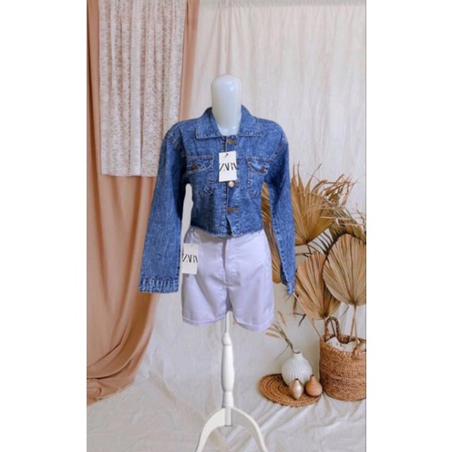 atasan ZARA / denim ZARA / jeans ZARA