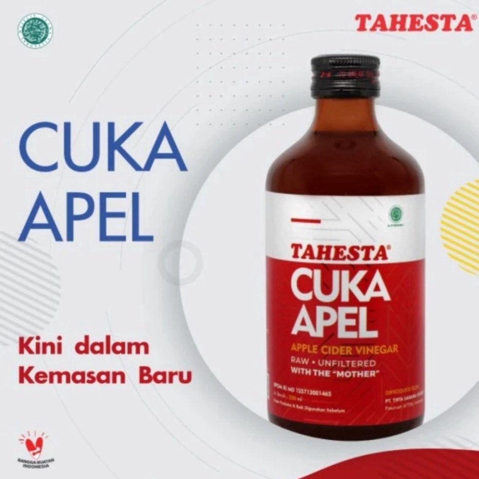 

Paling popular CUKA APEL TAHESA 320ml -HALAL 8ZM