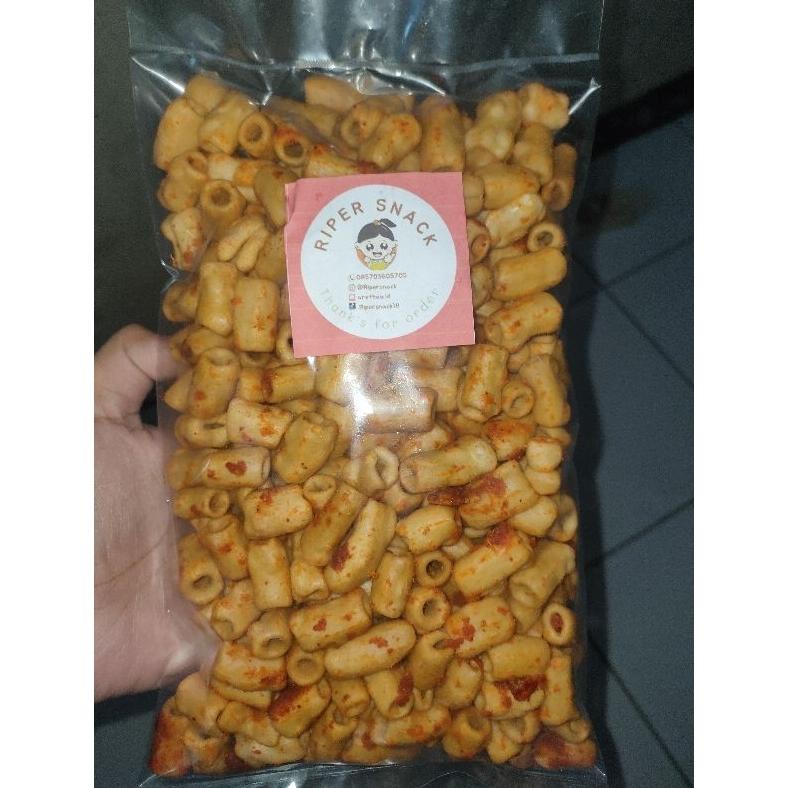 

Sale 7.7 makroni bantet rasa balado 1/2 kg (500gr)