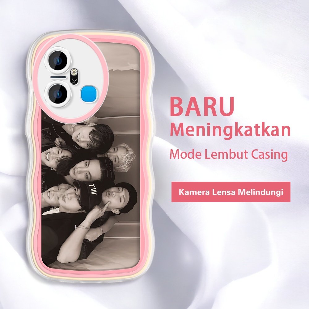 Infinix Smart6 Plus Smart 5 4 4C x653 New NEW BTS BT21 Cool Kor Fashion Kesing case hp murah cassing