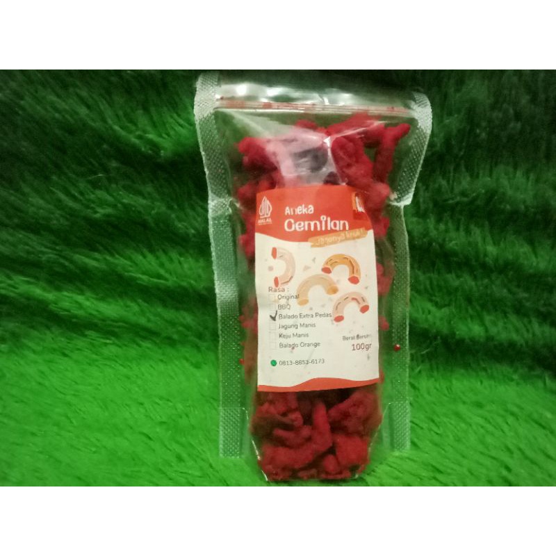 

kripik usus balado extra pedas 100gr