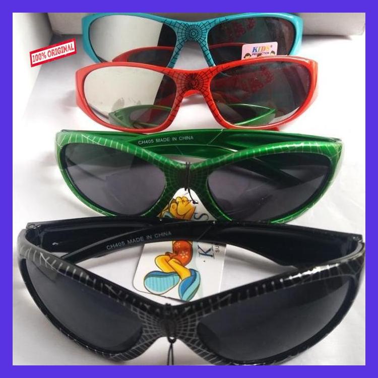kacamata anak laki spiderman