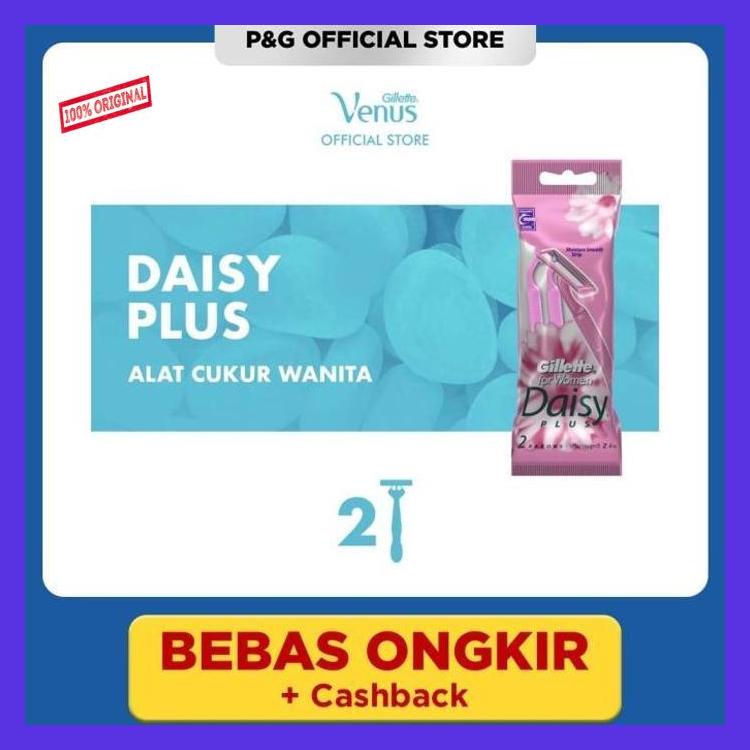 Gillette Daisy Alat Cukur Wanita Isi 2 Razor Pisau Cukur ahmadagustus