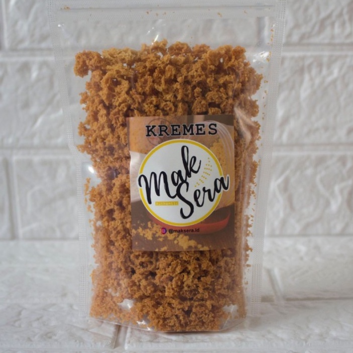 

Terlaku... Kemasan Pouch Kremes Ayam MakSera - Kriuk Ayam - Kremesan Ayam