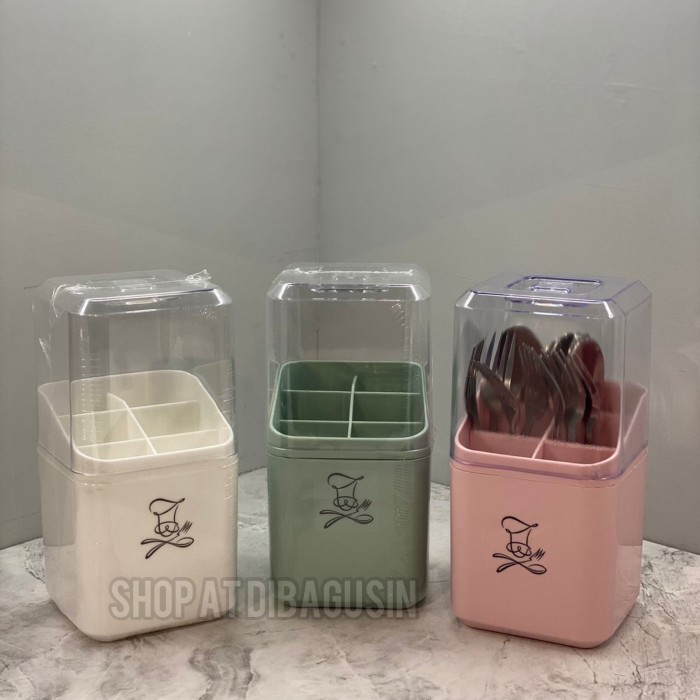 Terlaris Tempat Sendok Garpu Tertutup Informa