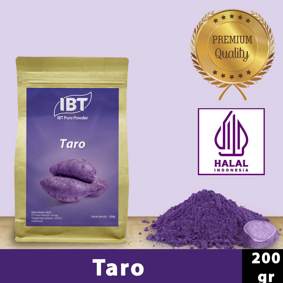 

Paling popular Pure Taro Powder. Impor Taiwan. Bubuk Essence Murni Kualitas Bagus 200 gr 75