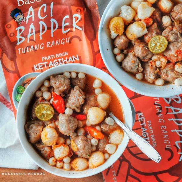 [KODE PRODUK 70Whj90100] Baso Aci BAPPER boci Premium &amp; CILOKBA Cilok bapper baso aci Baper baper sambel mercon