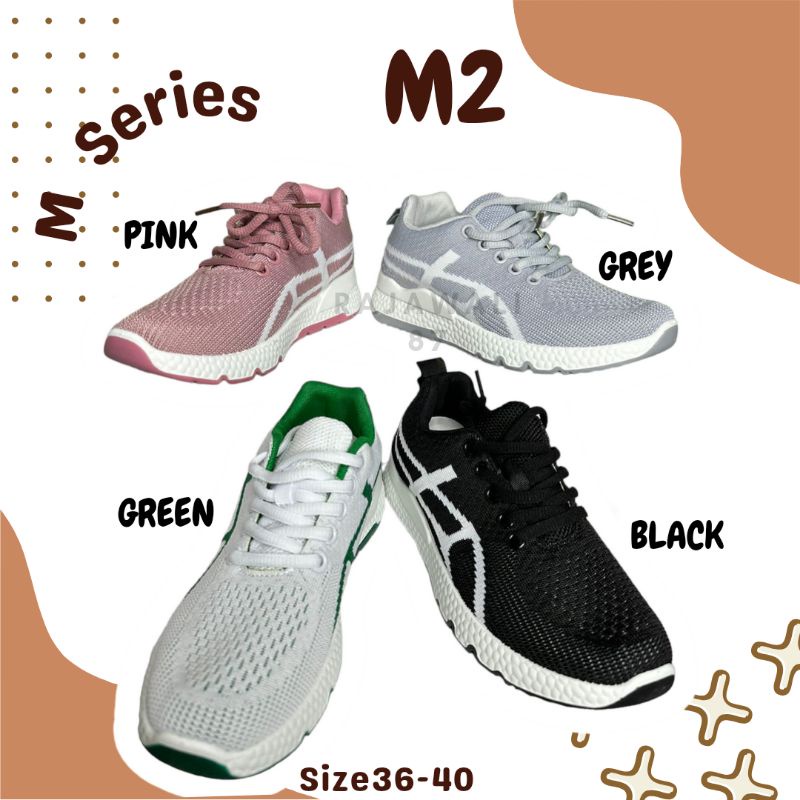 WM-M002 SEPATU SNEAKER FASHION CASUAL OLAHRAGA TERBARU STYLE KOMBINASI POLOS PRIA WANITA UNISEX BAHAN RAJUT SLIP ON BEST QUALITY REAL PICTURE