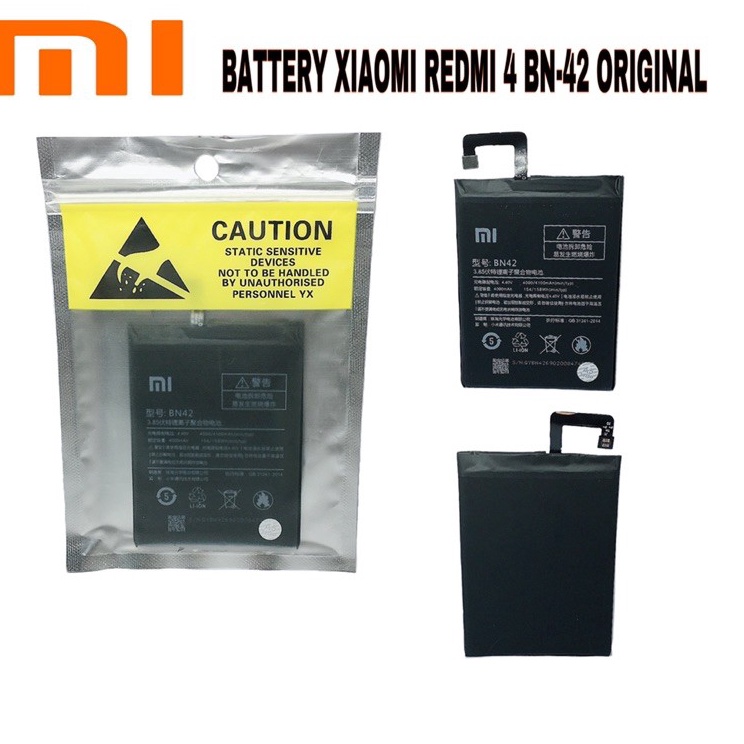 Terlaku.../ BATTERY BATERAI XIAOMI BN20/ BN31/ BN34/ BN36/ BN37/ BN42/ BN44/ BN45/ BN47 ORIGINAL 99