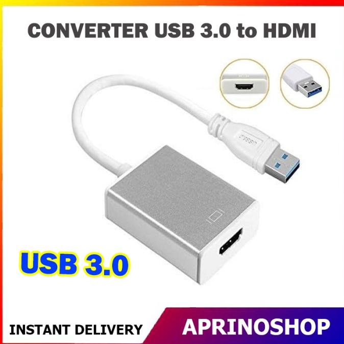 Converter Usb 3.0 To Hdmi Adapter Kabel Converter Usb To Hdmi