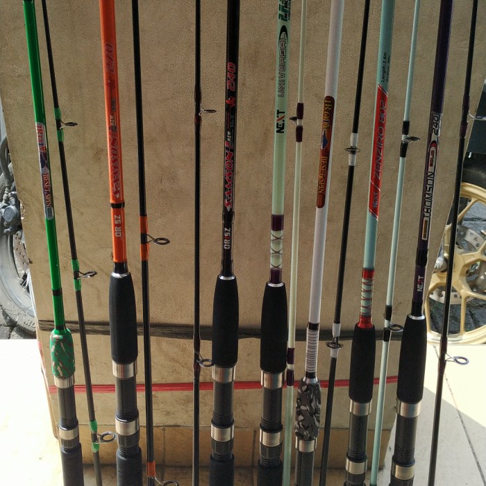 Joran Laut Fiber Solid . 24. 27 Cm Khusus Laut Kuat Dan Lentur