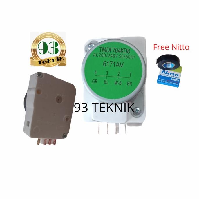 <<<<<] TIMER DEFROST KULKAS 2 pintu Toshiba ori