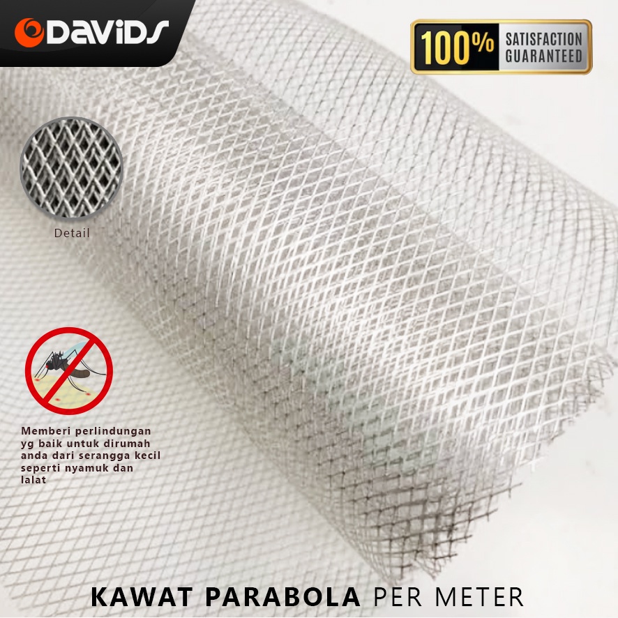 KAWAT NYAMUK VENTILASI PENUTUP KASA ALUMUNIUM LUBANG JARING ANGIN BAJA