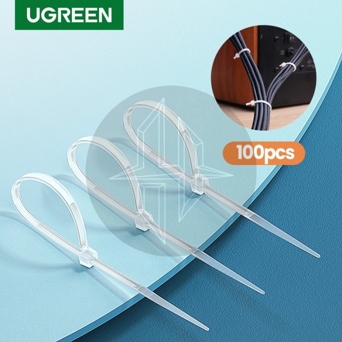 

Best Seller Ugreen 80109 Kabel Cable Zip Ties Tie Tis Tali Sabuk Pengikat Plastik