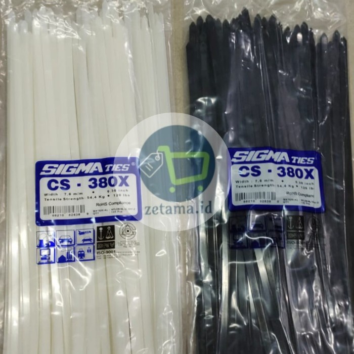 

Best Seller Kabel Ties 380X7.6 Sigma Cs-380X / Sigma Cs380X