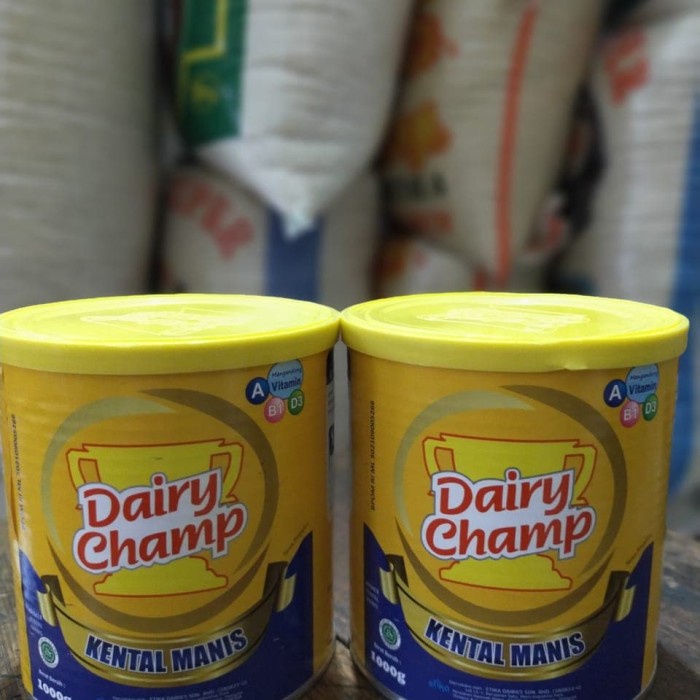 

Susu Kental Manis Dairy Champ 1000 Gram