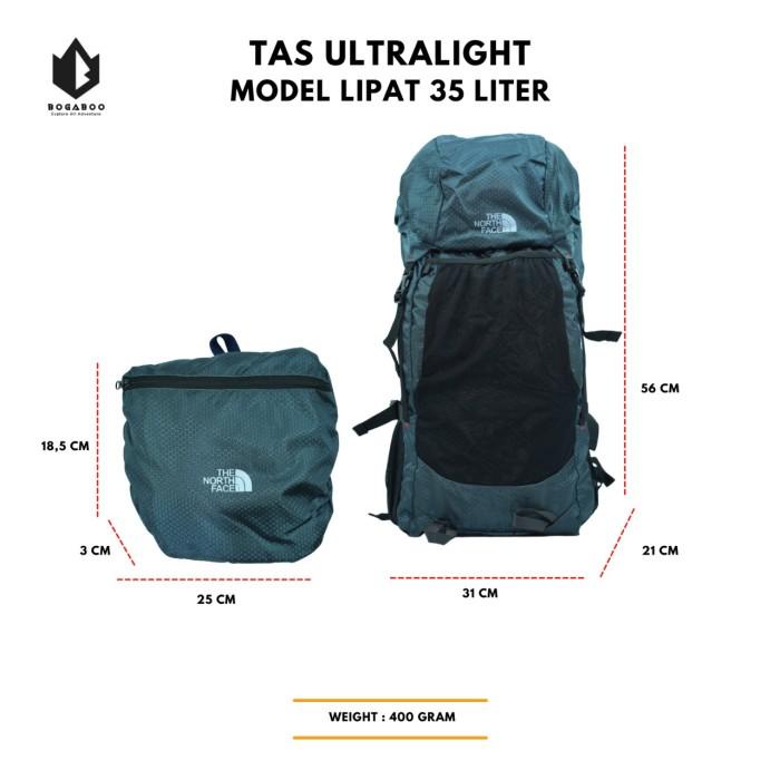 Keril Carier Carrier Kerir Lipet Ultralight Backpack 40 L Murah