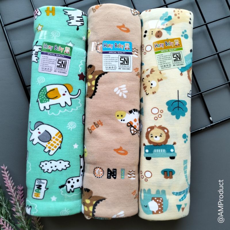 3 pcs bedong bayi printing