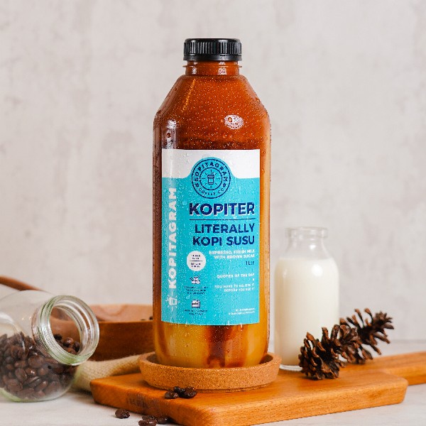 

Kopi Susu 1 Liter - Kopiter (Kopi Seliter) Kopitagram