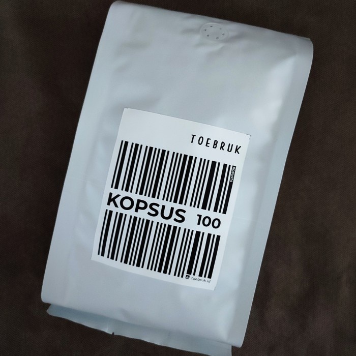 

Biji Kopi Robusta Kopi Susu - 1Kg