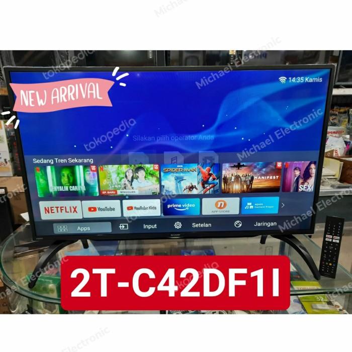 Promo Sharp Led Smart Tv 42 Inch 2T-C42Df1I Easy Smart