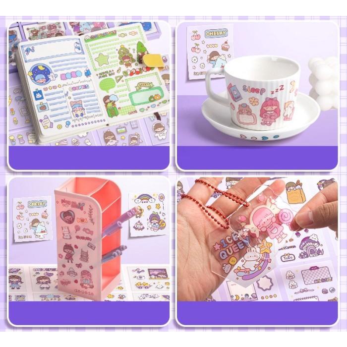 

Sticker Lucu Korea Momo Stiker Buku Diary Diy Hp Memo Journal Catatan