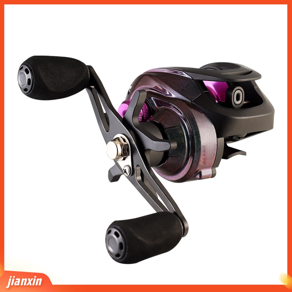 [Jianxin] baitcasting Reel ic Rem Rasio Kecepatan Tinggi Anti-bombing Fishing Alloy Pan-use Unloading Casting Reel Memancing Luar Ruangan