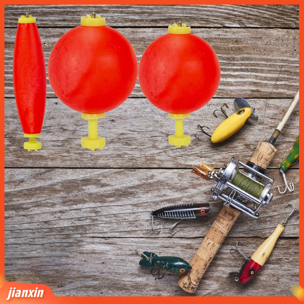 [Jianxin] 10pcs / Set Pelampung Pancing Bahan Busa Eva