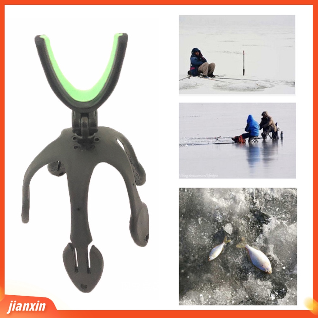 [Jianxin] Bracket Holder Joran Pancing Portable Adjustable Untuk Musim Dingin / Es