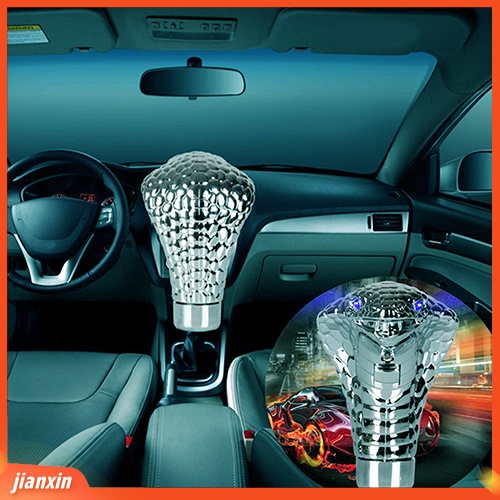 [Jianxin] Universal LED Eyes Car Wave Manual Gear  Knob Snake Shifter