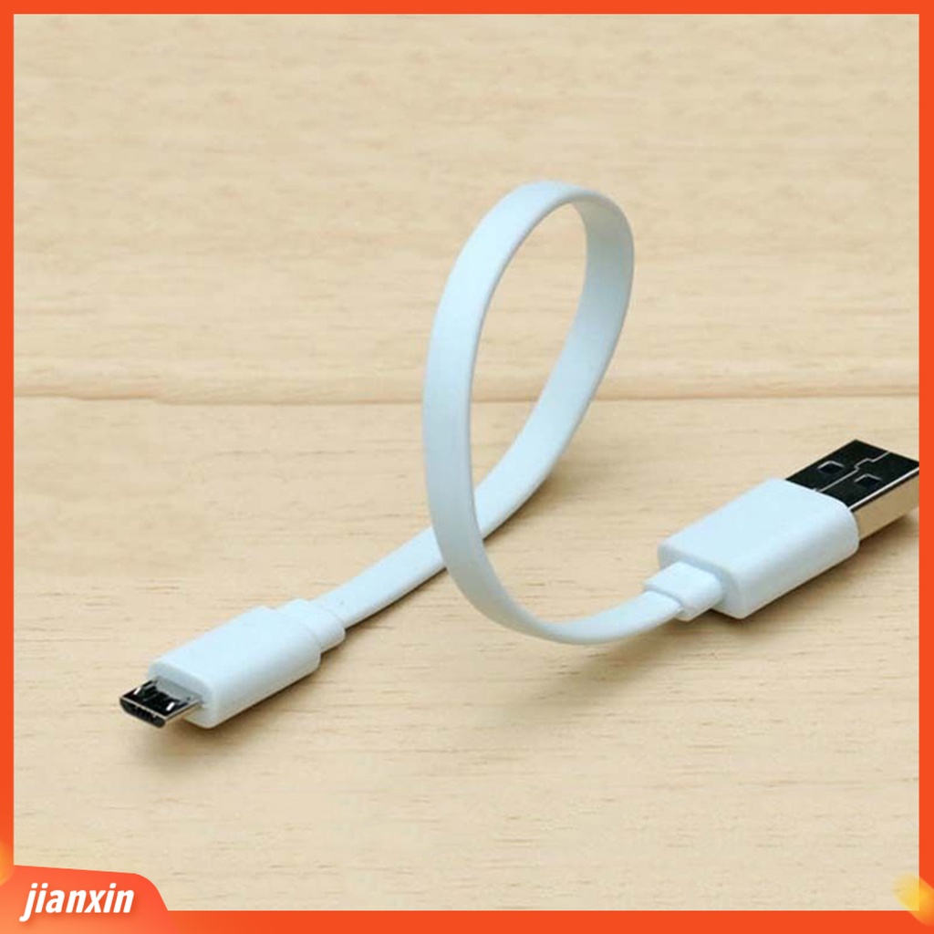 [Jianxin] Bayar di Tempat][Jianxin] Top] Kabel Data / Charger Micro USB Ultra Pendek 20cm Portable