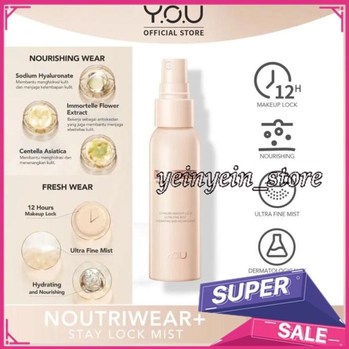 NOUTRIWEAR SERIES FLAWLESS FOUNDATION SETTING SPRAY BEST SELLER